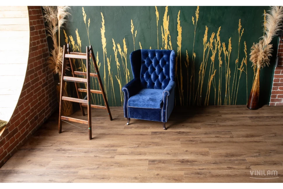 Виниловый ламинат Vinilam WPC Cork Premium Дуб Кордова 33259