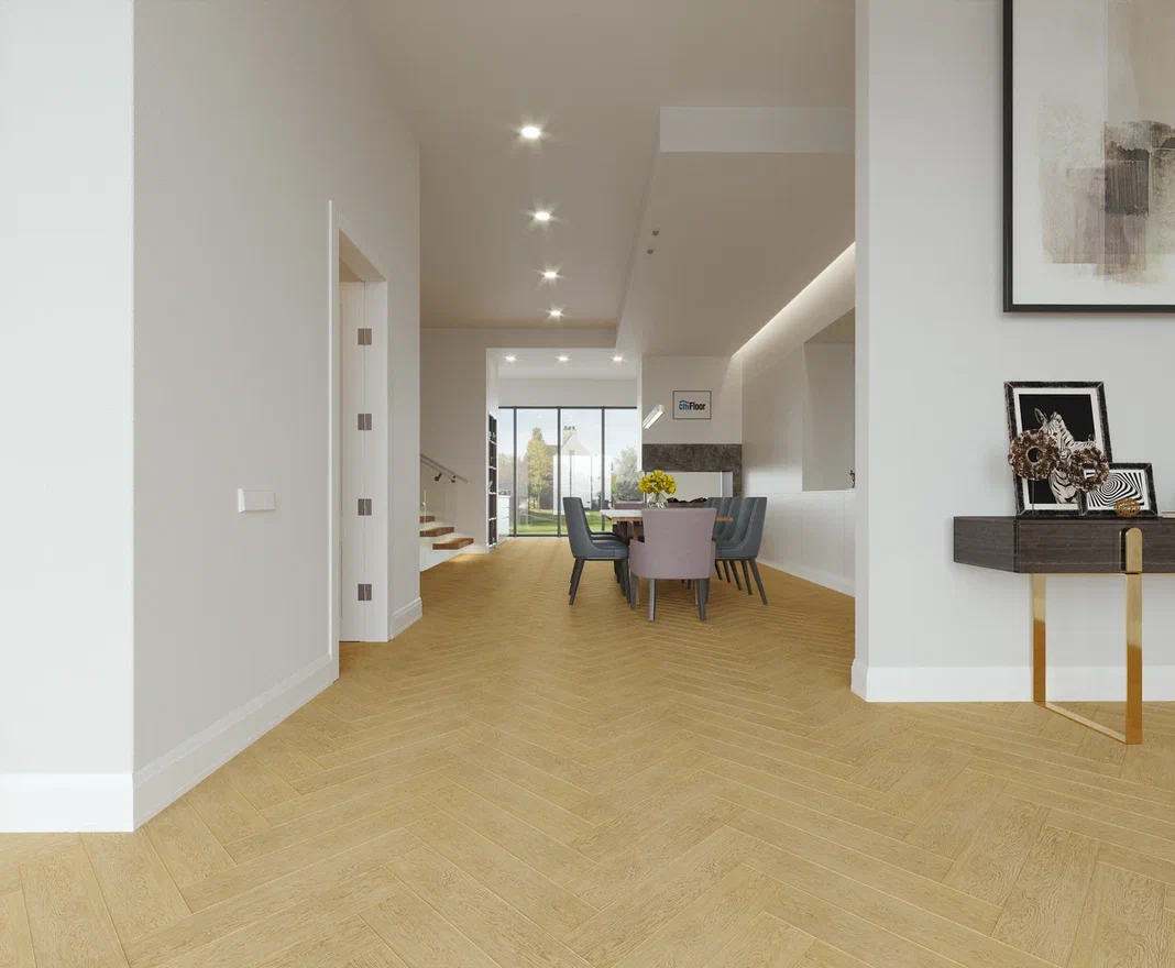 SPC ламинат CM Floor Parkett 14 Дуб Виски