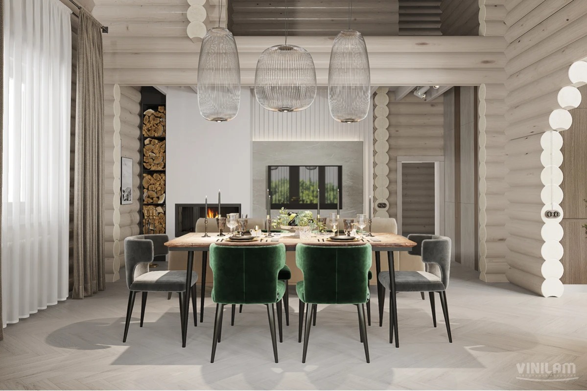 Плитка ПВХ Vinilam PARQUET Herringbone IS11366 Паркет Санторини