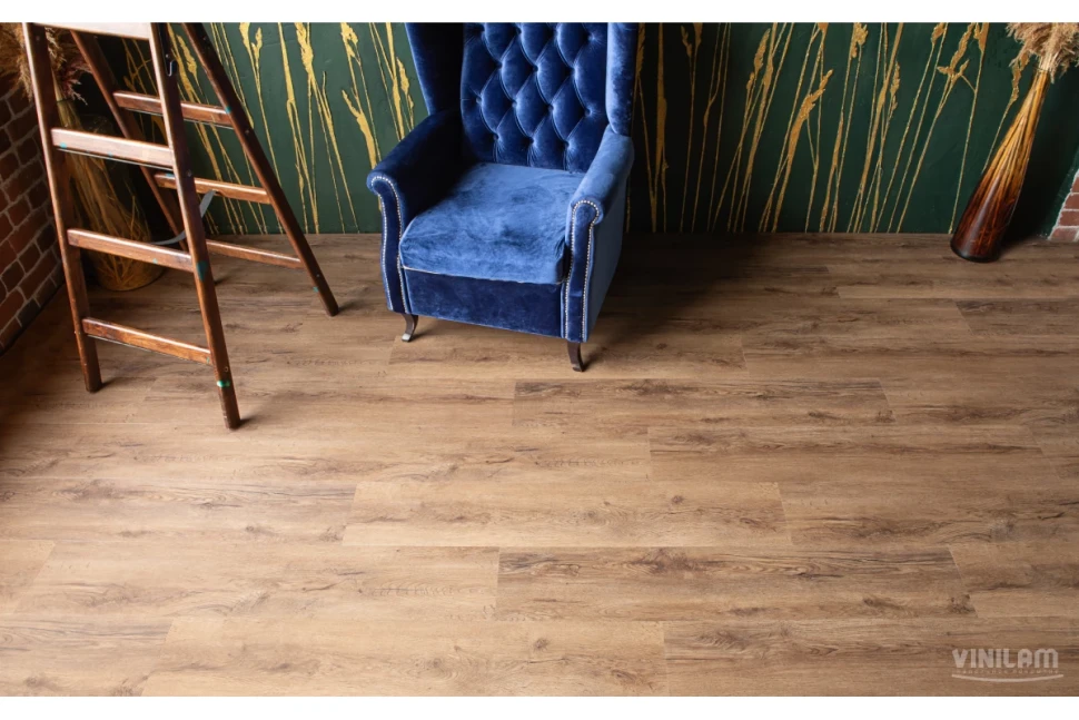 Виниловый ламинат Vinilam WPC Cork Premium Дуб Кордова 33259