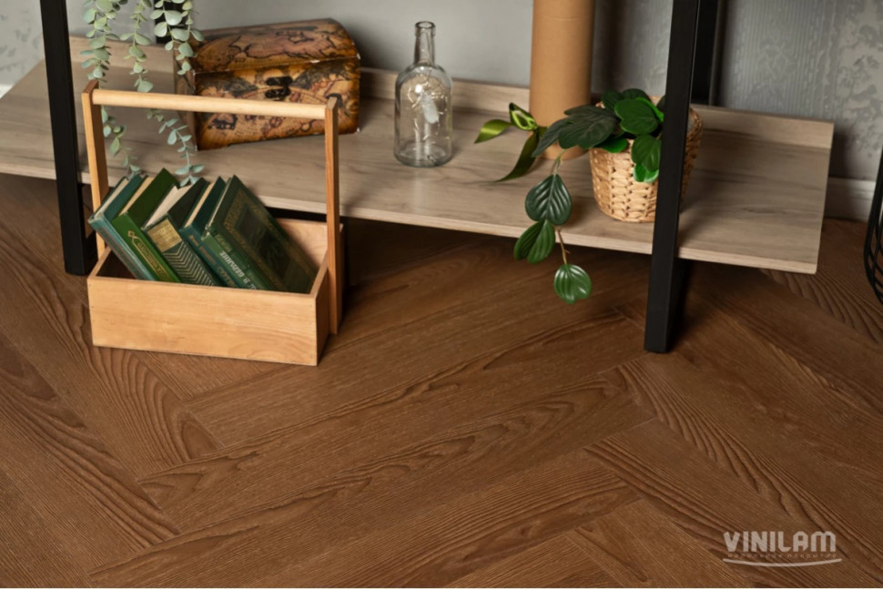 Виниловый ламинат VINILAM PARQUET HERRINGBONE Glue GD11200 Паркет Винсент Glue