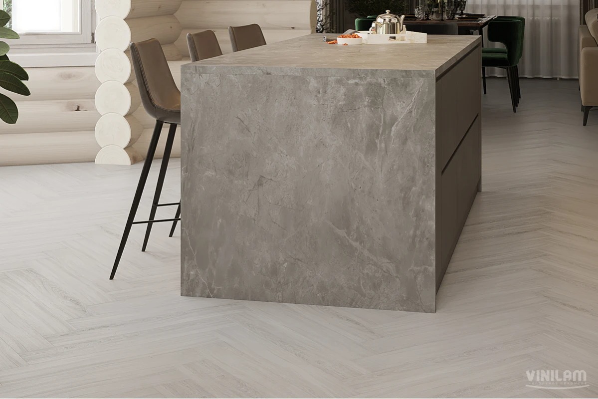 Плитка ПВХ Vinilam PARQUET Herringbone IS11366 Паркет Санторини