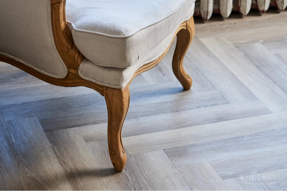 Виниловый ламинат VINILAM PARQUET HERRINGBONE Glue GD11122 Паркет Эрмитаж Glue