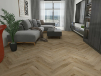 Кварц виниловая плитка CM Floor ScandiWood Parkett LVT 35 Дуб Бурбон