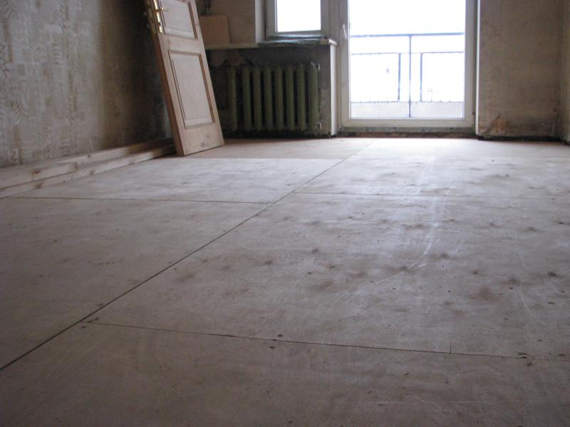 Монтаж черновых полов