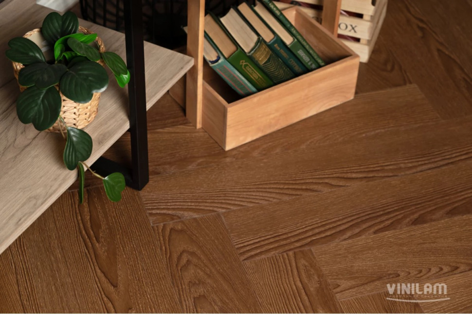 Виниловый ламинат VINILAM PARQUET HERRINGBONE Glue GD11200 Паркет Винсент Glue