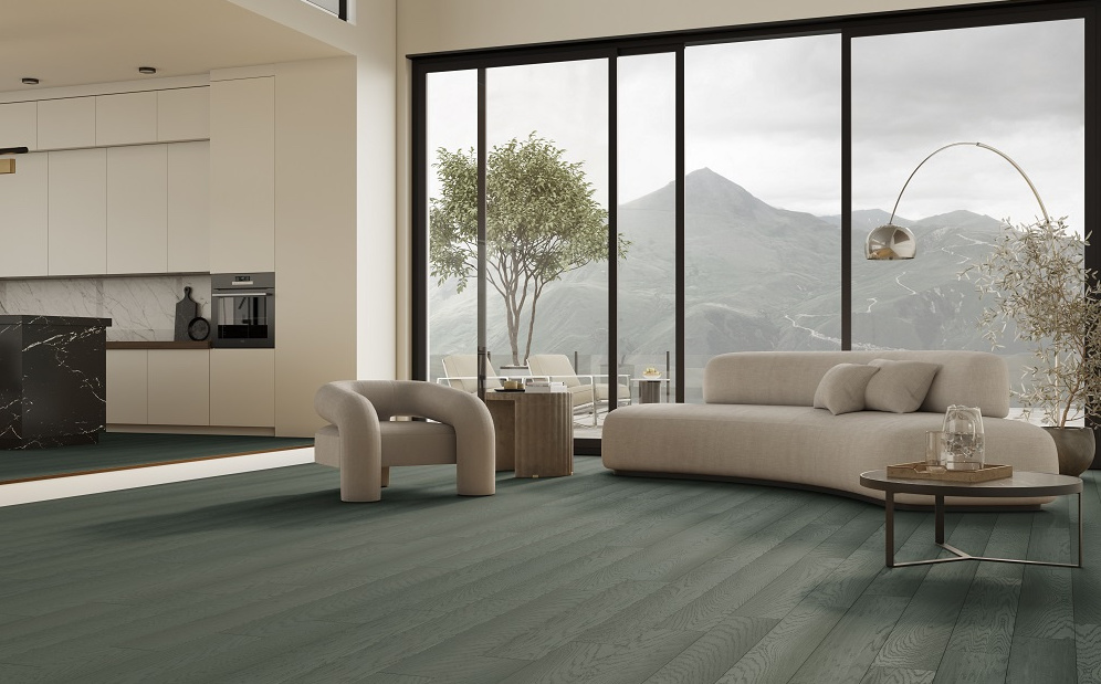 Кварцевый паркет Quartz Parquet Классик Дуб Средиземноморский 409 5/0,6 мм