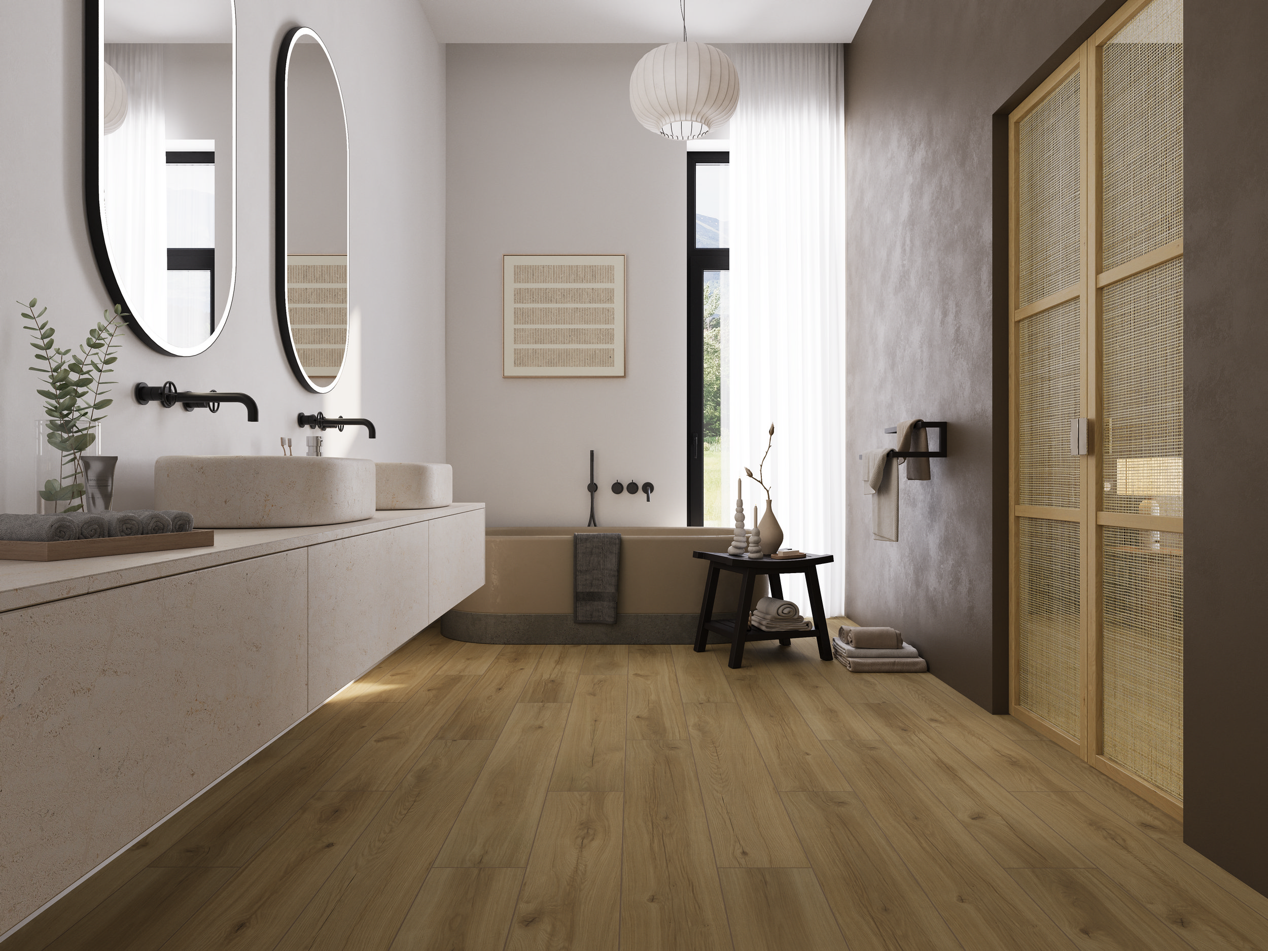 Ламинат Egger Eversense Дуб Вирдиа светлый EL1036