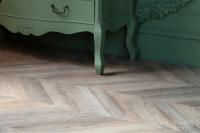 Виниловый ламинат VINILAM PARQUET CHEVRON RI153616CL4 Шеврон Шампань Glue