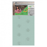 Подложка-гармошка XPS 1,5мм СОЛИД под SPC-покрытия лист