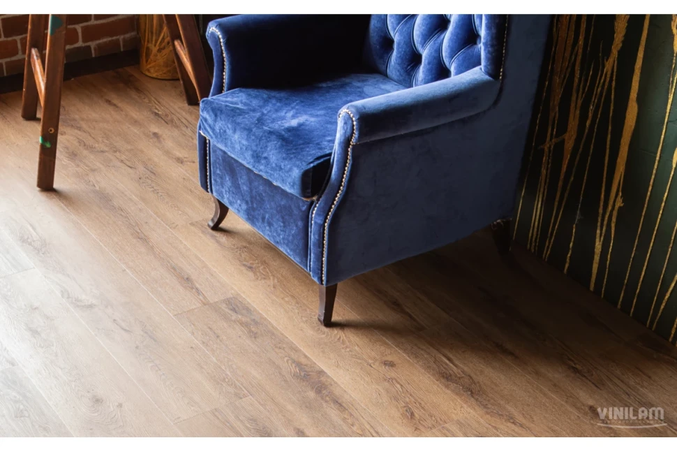 Виниловый ламинат Vinilam WPC Cork Premium Дуб Кордова 33259