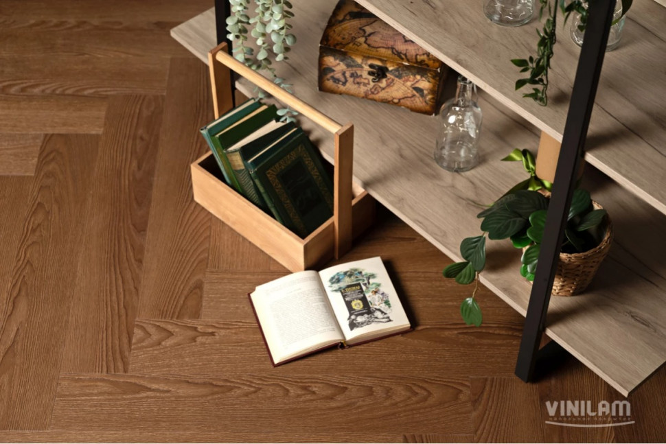 Виниловый ламинат VINILAM PARQUET HERRINGBONE Glue GD11200 Паркет Винсент Glue