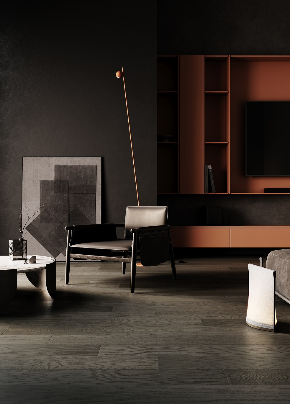 Кварцевый паркет Quartz Parquet Классик Дуб Средиземноморский 409 5/0,6 мм