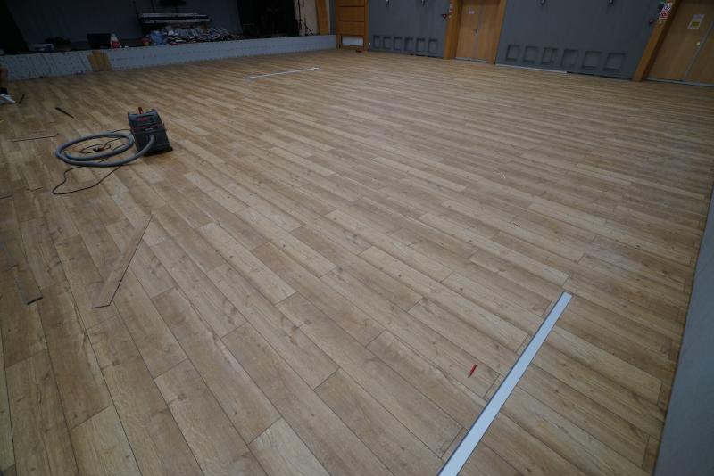 Каменный ламинат CM Floor в Еврейском центре