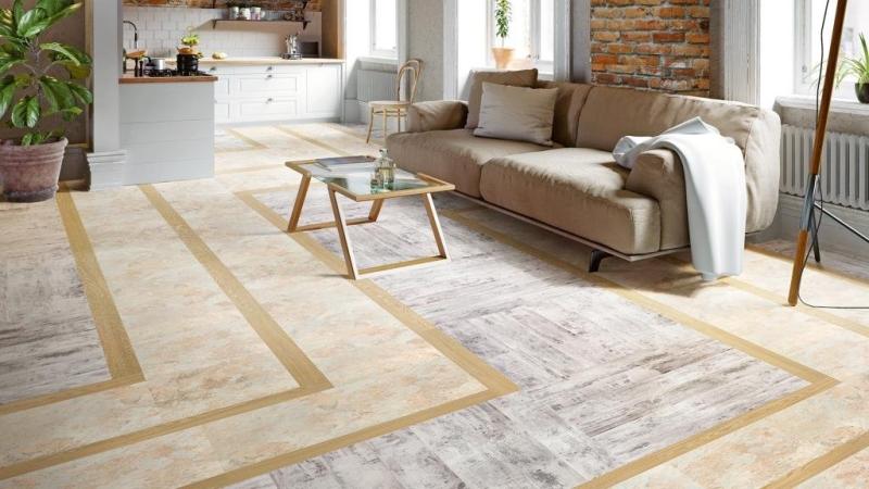 Арт кварцвинил — эффектный дизайнерский пол для современных интерьеров 