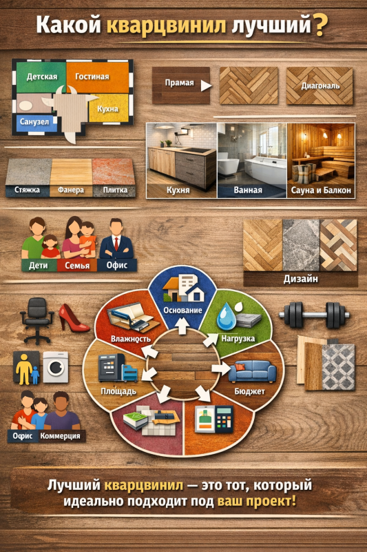 Какой кварцвинил лучший — экспертное руководство по выбору