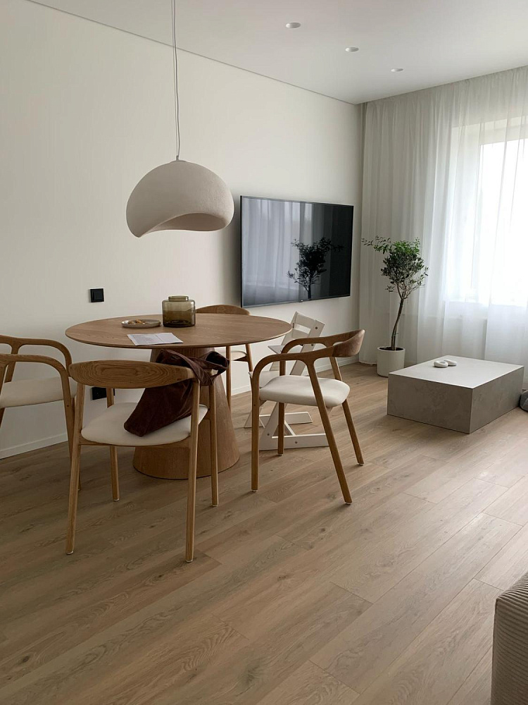 SPC ламинат Steinholz уложенный в квартире