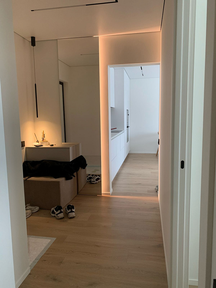 SPC ламинат Steinholz уложенный в квартире