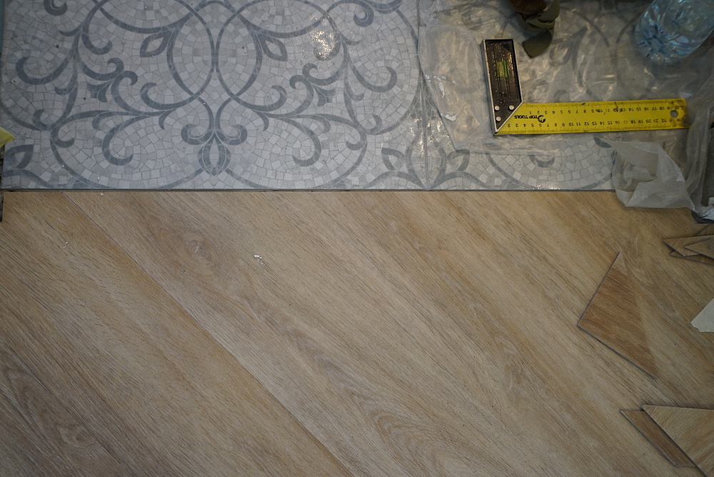 Клеевая плитка Vinilam PARQUET ёлка