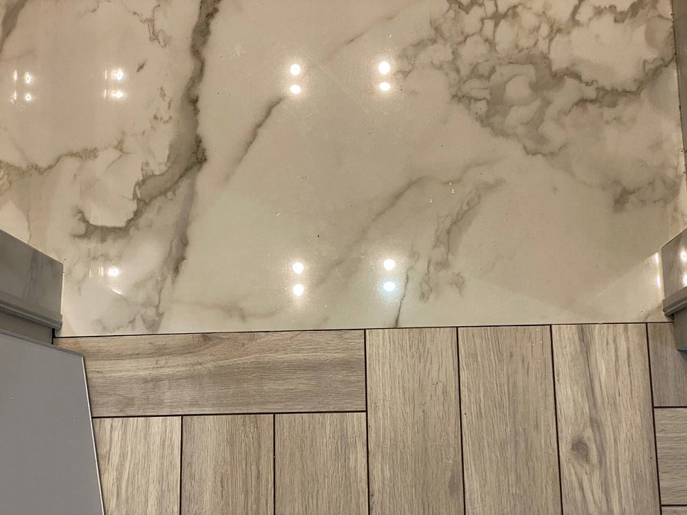 Кварцвинил рисунок тройная английская елочка