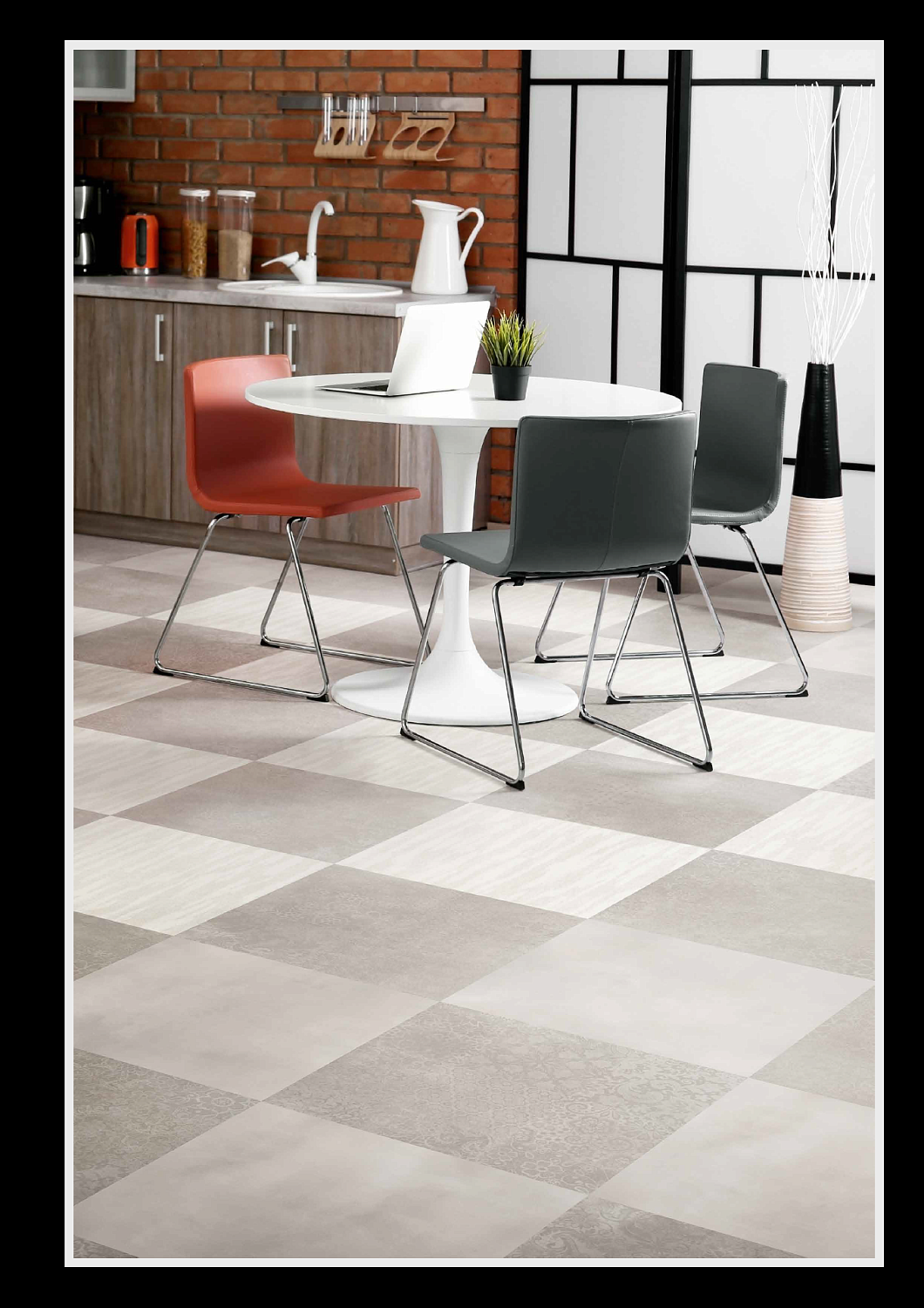 Арт кварцвинил — эффектный дизайнерский пол для современных интерьеров 