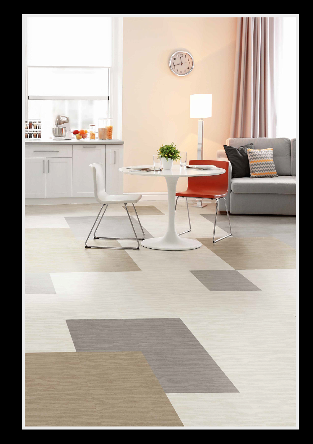 Арт кварцвинил — эффектный дизайнерский пол для современных интерьеров 